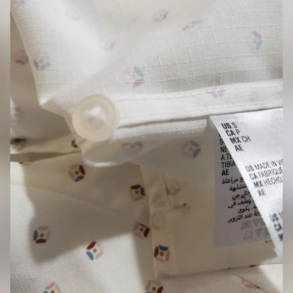 89- Alfani Men's Shirt Size S Short Sleeve 100% Polyester NWT - Picture 7 of 7